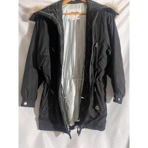 Kaelin Men's or Women's Fur Trim Hooded Insulated Ski Parka Vtg 8